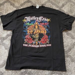 Motley Crue “The Stadium Tour 2022” Tee | 2XL
